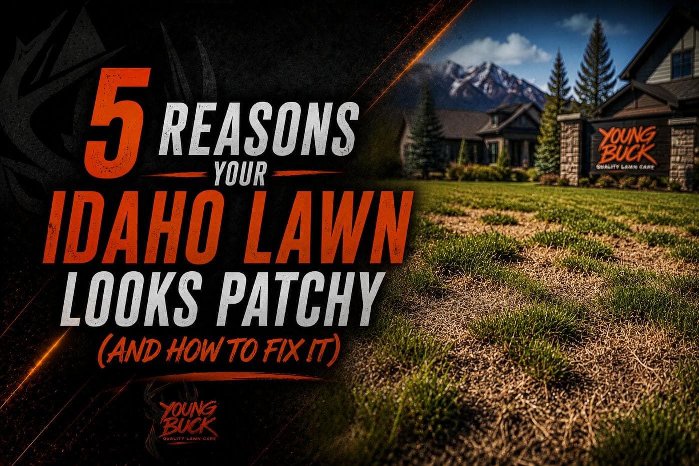 5 Reasons Your Idaho Lawn Looks Patchy (And How to Fix It)
