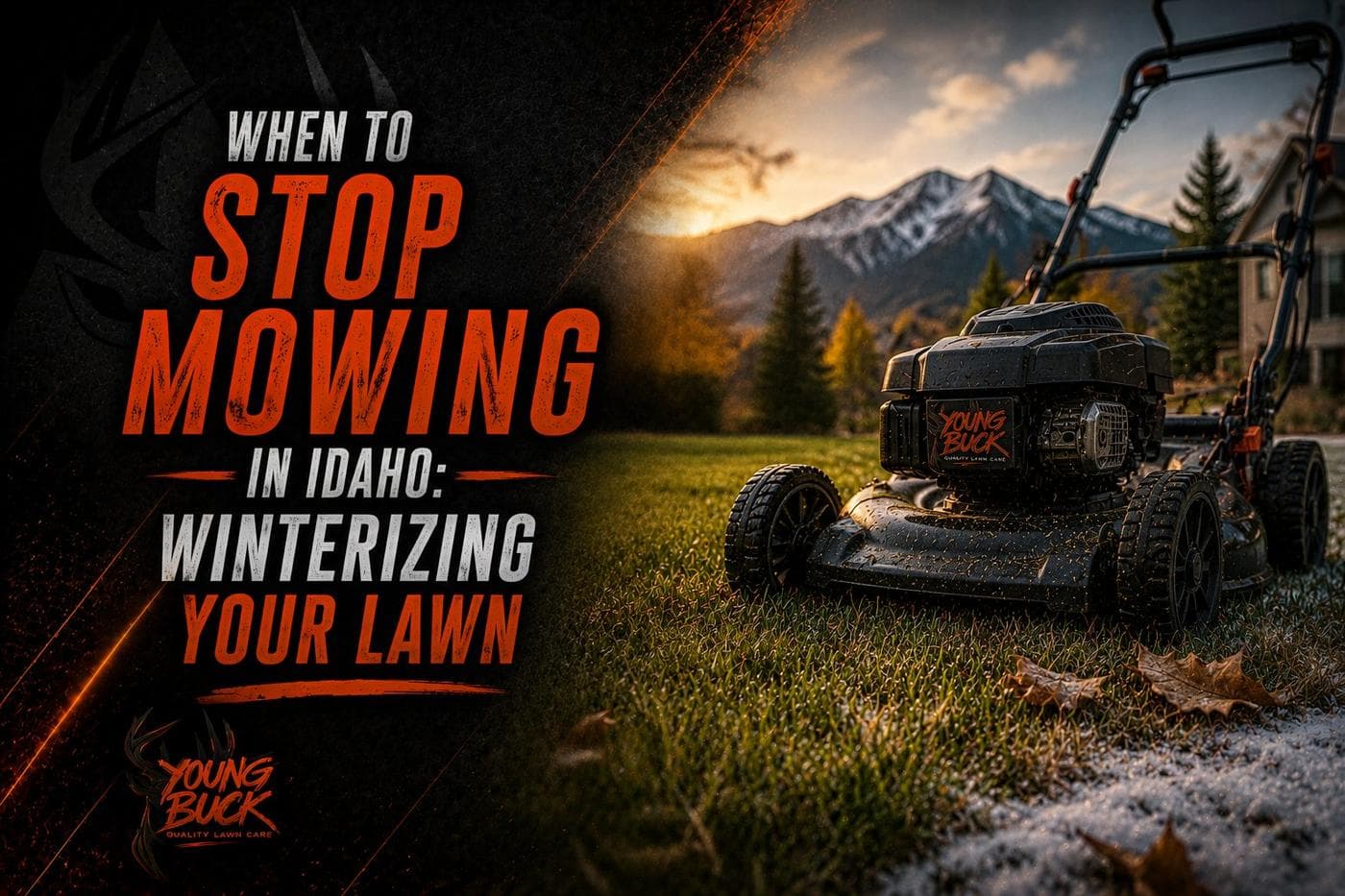 When to Stop Mowing in Idaho: Winterizing Your Lawn